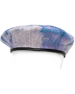 Kangol Baskenmütze Mit Batikmuster - Blau