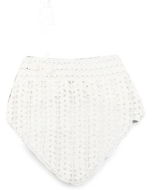 Magda Butrym Crochet Scarf - White