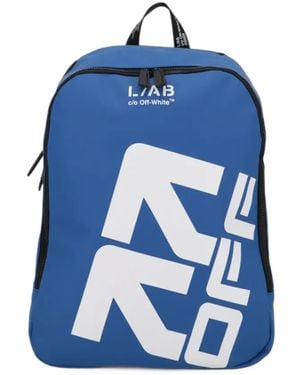 LuxeSupply Mochila Con Logo Estampado - Azul