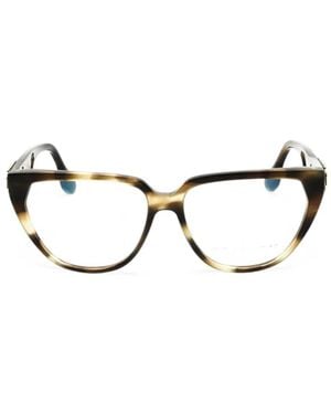 Victoria Beckham Lunettes De Vue À Monture Papillon - Multicolor