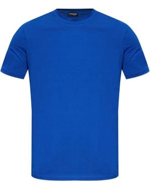 DSquared² Logo-Print T-Shirt - Blue