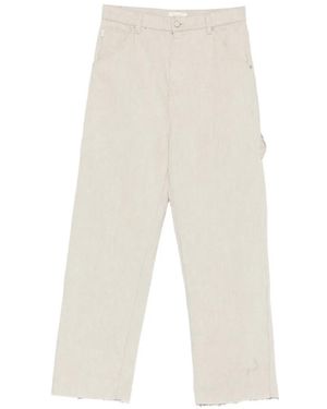 ViCOLO Vaqueros Lena Deshilachados - Blanco