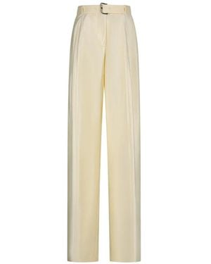 Blumarine Belted Trousers - White