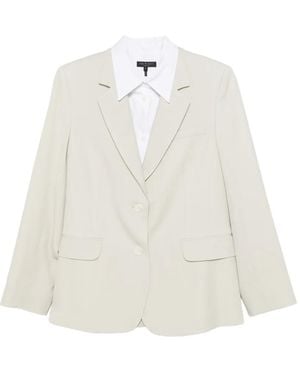 Rag & Bone Frank Single-Breasted Blazer - White