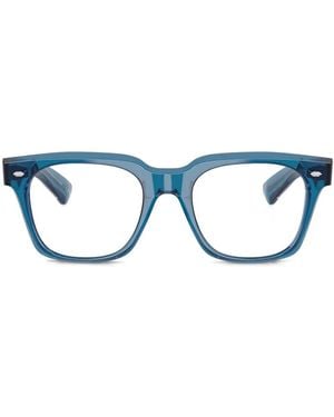 Oliver Peoples Occhiali Squadrati Alfrey - Blu