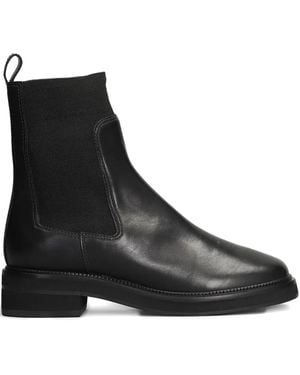 Carrano Elasticated-Detail Boots - Black