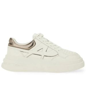 Ash Logo-Patch Sneakers - White