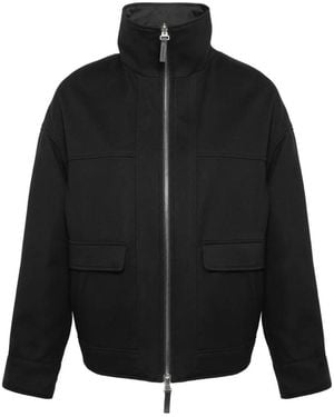 Yves Salomon Reversible Jacket - Black