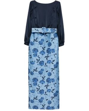Sachin & Babi Astor Gown - Blue