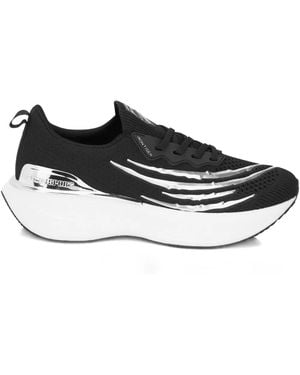 Philipp Plein Tiger Scratch Iron Tiger Trainers - Black