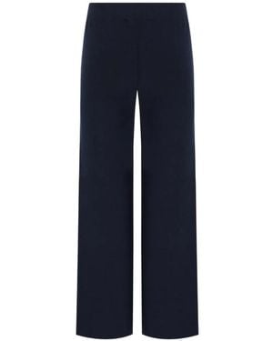 Max Mara Wide-Leg Pants - Blue