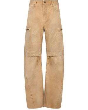 DSquared² Button-Fastening Trousers - Natural