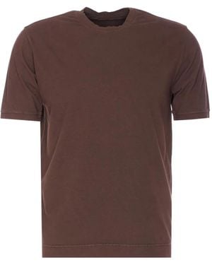 Circolo 1901 Crew-Neck Short-Sleeve T-Shirt - Brown