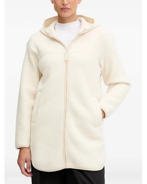 Helly Hansen Maud Hooded Zip-Up Coat - Natural