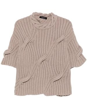 Fabiana Filippi Jersey De Punto De Ochos - Neutro