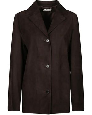 The Row Jacke Mit Knöpfen - Schwarz