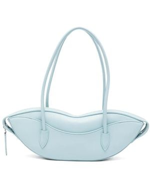 Fiorucci Lips Tote Bag - Blue