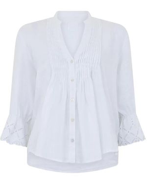 120% Lino Buttoned Shirt - White