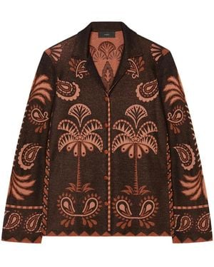Alanui Wild Wonder Shirt - Brown