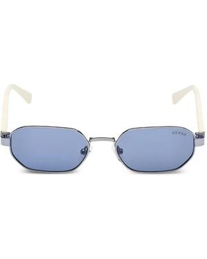 Guess Geometrische Sonnenbrille - Weiß