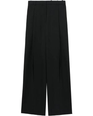 BOTTER Pantalon Ample À Détails De Plis - Noir