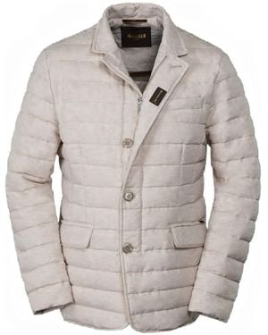 Moorer Zavyer-Lsn Padded Jacket - Grey