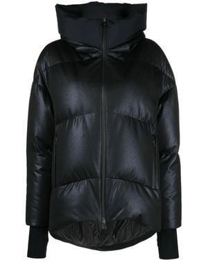 Herno Hooded Feather-Down Coat - Nero