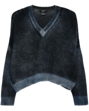 Avant Toi Pull À Col V En Cachemire - Bleu