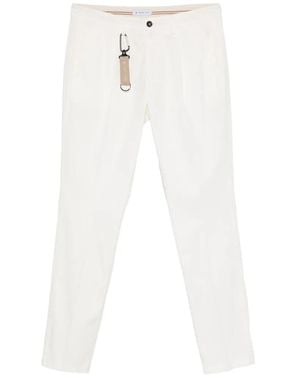 Manuel Ritz Zip-Fly Trousers - White