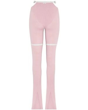 SRVC Studio Pantaloni Nocturne Con Cut-Out - Rosa