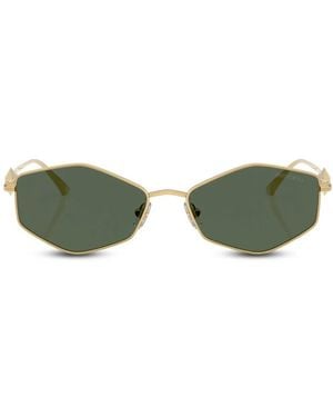 Jimmy Choo Sonnenbrille Mit Logo-Gravur - Grün