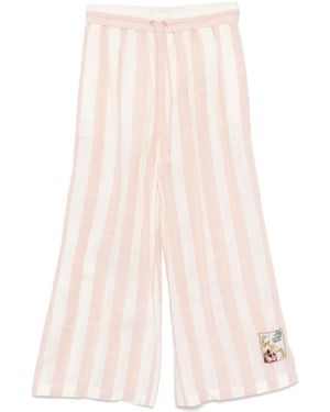 Zimmermann Acacia Palazzo Pants - Pink
