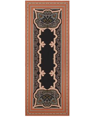 Etro Bufanda Estampada - Negro