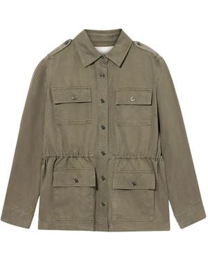 Brooks Brothers Chaqueta utility con cordones - Verde