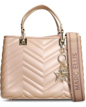 Marc Ellis Medium Krissy Wave Tote Bag - Pink