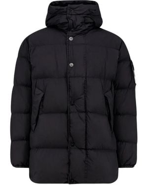 Stone Island Padded-hood jacket - Negro
