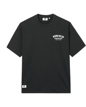 Chocoolate Logo-Print T-Shirt - Black