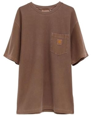 Carhartt Cotton T-Shirt - Brown