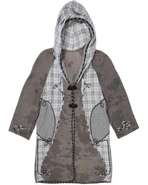 Commun's Abrigo Con Capucha - Gris