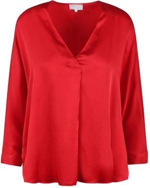 THE ROSE IBIZA Silk Blouse - Red