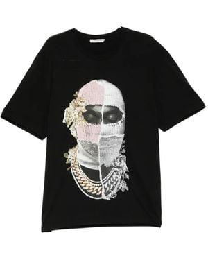 ih nom uh nit Graphic-Print T-Shirt - Black
