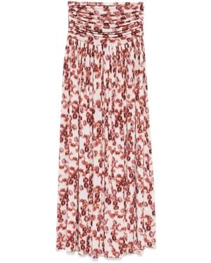 Isabel Marant Falda larga Gwendy - Rojo