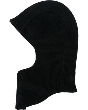 Ambush Rib Knit Balaclava - Black