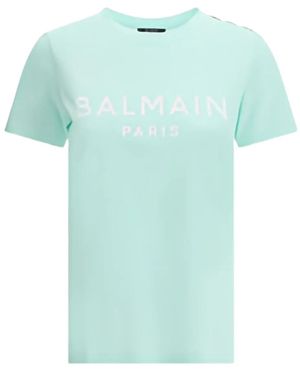 Balmain T-Shirt - Blu