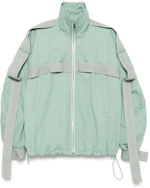 The Attico Bomberjacke Mit Riemendetail - Grün