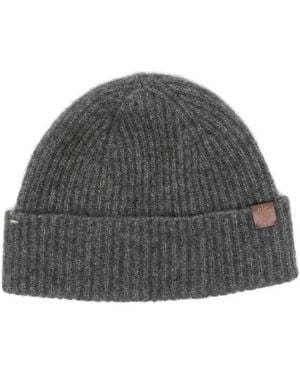 Eleventy Gorro de canalé - Gris
