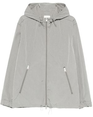 Sandro Technical Hooded Zip-Up Jacket - Gray