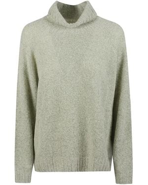 Edoardo Gallorini Roll-Neck Cashmere Jumper - Green