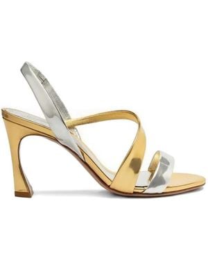 Alexandre Birman Sandalen Met Bandjes - Metallic