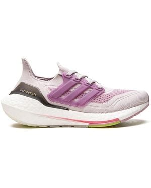 adidas Ultraboost 21 "Ice/Cloud/Rose To" Trainers - Pink